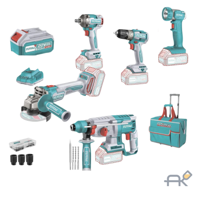 Набор аккумуляторного инструмента TOTAL TCKLI20592(50874)